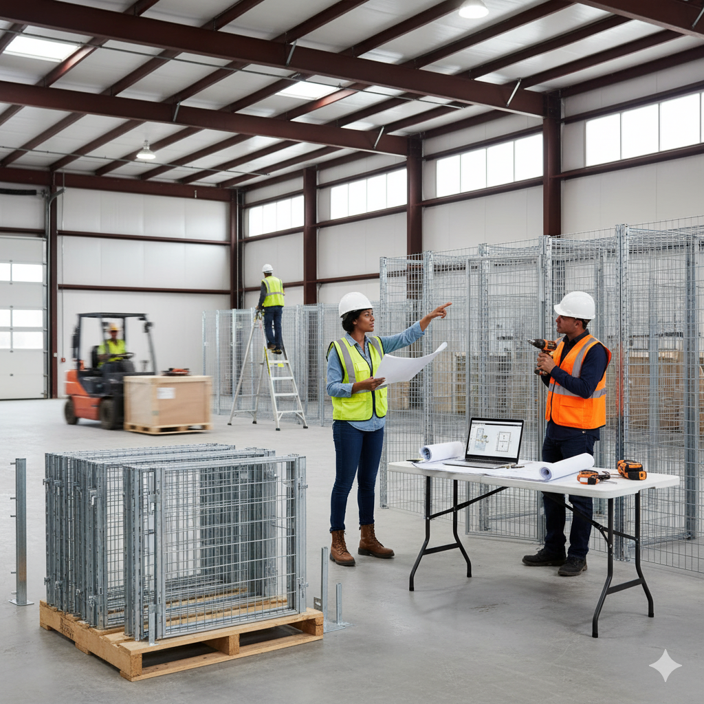 Project Implementation & Support Services of WireCrafters Storage Lockers