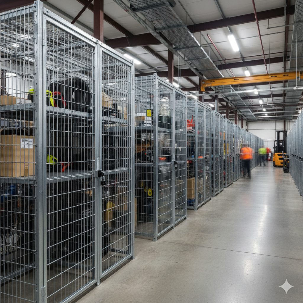 WireCrafters Storage Lockers Comprehensive Product Line for All Applications
